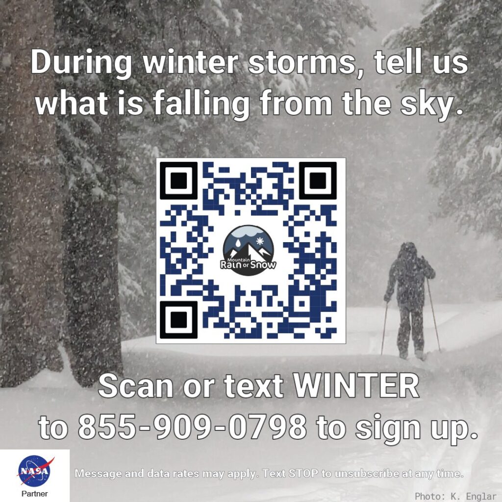 Scan or Text WINTER to 855-909-0798 to sign up